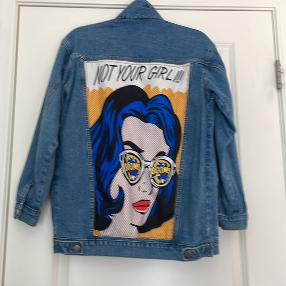 Denim Jean Jacket - oversized - Picture 5 of 6